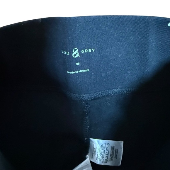 Loft Lou & Grey Black High Rise Essential Leggings- Size XS - Picture 7 of 11
